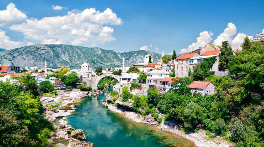 Principais opções de aluguel de carros em Mostar